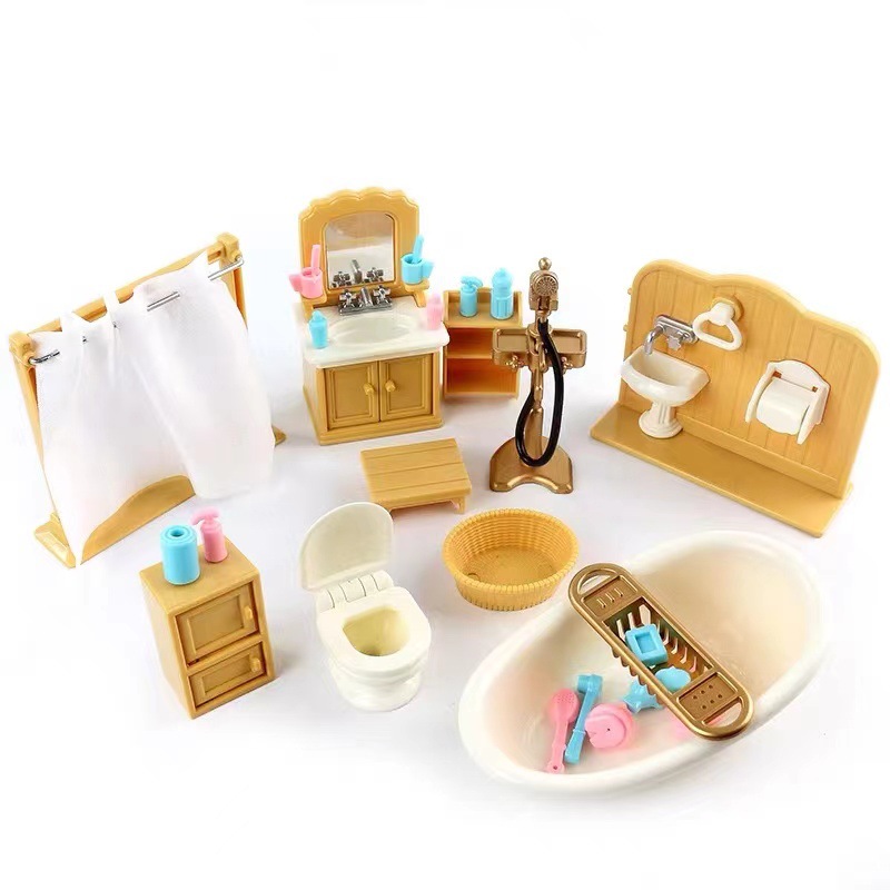 Kids Toys Kitchen Set - 인형의 집 미니어처 선물 상자 포장