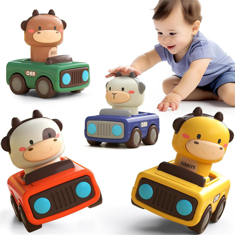 동물 모양 푸시앤고 자동차 장난감, 1세 2세 3세 유 - Kids Toys 3 Year Old 리뷰 및 가격