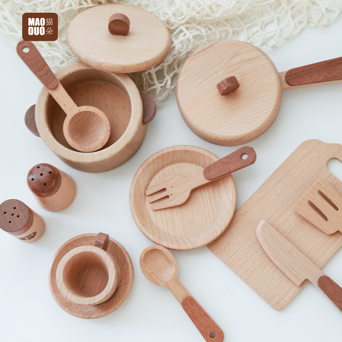 마오두오 토이즈 너도밤나무 어린이 주방 놀이세트 조리기 - Kids Toys Kitchen Set 리뷰 및 가격