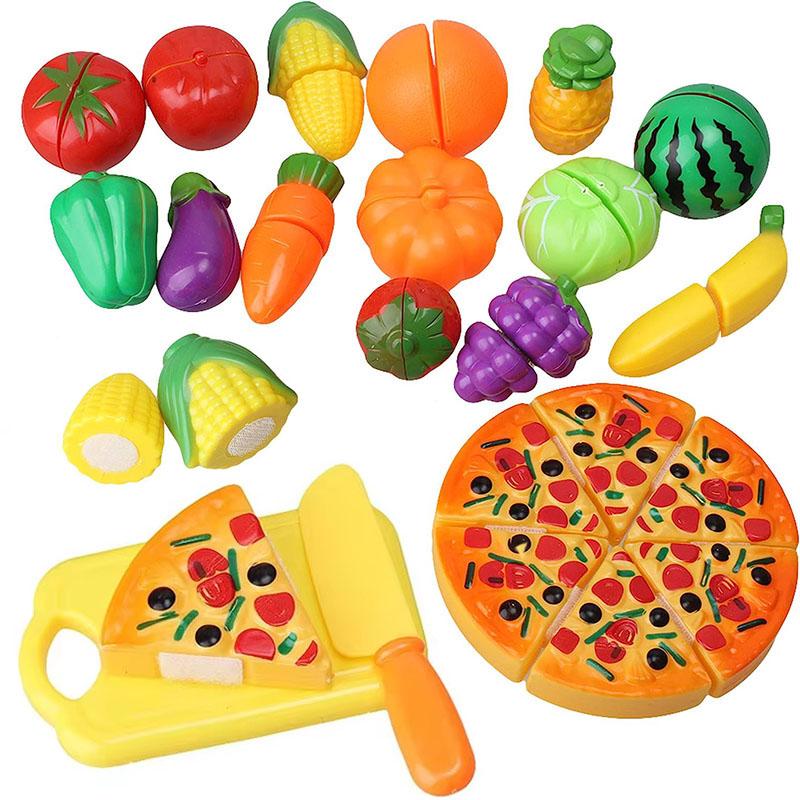 어린이 과일 절단 장난감 및 야채 세트 어린이를 위한  - Kids Toys Kitchen Set 리뷰 및 가격