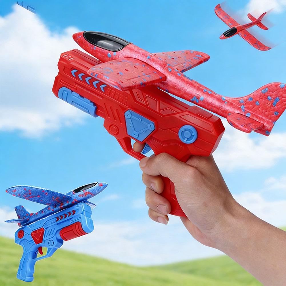 빛나는 폼 소재 비행기, 10m 발사 거리, 투석기형  - Catapult Launcher Toy 리뷰 및 가격