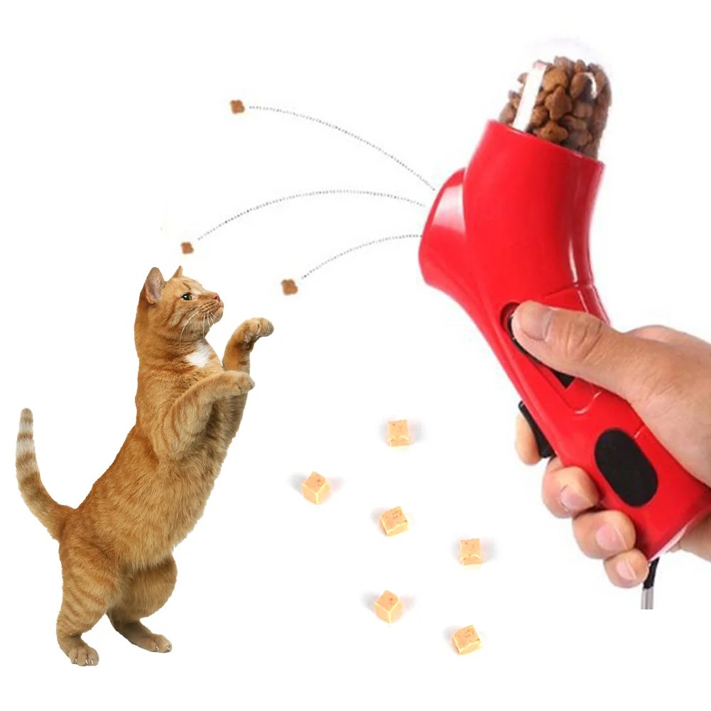 개 스낵 투석기 발사기 휴대용 대화 형 애완 동물 장난 - Catapult Launcher Toy 리뷰 및 가격