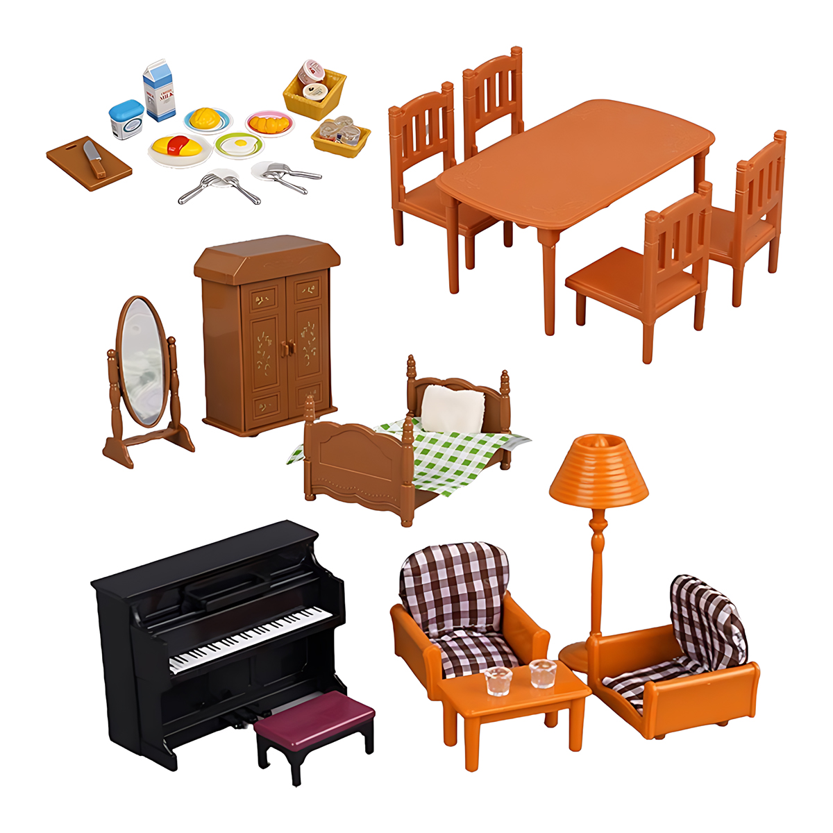 미니어처 가구 1:12 인형 집 주방 거실 침실 세트  - Kids Toys Kitchen Set 리뷰 및 가격